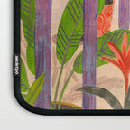 Very Peri plant lady mindful gardening greenhouse jungle | Caroline Bonne Muller Laptop Sleeve Gallery Image 3