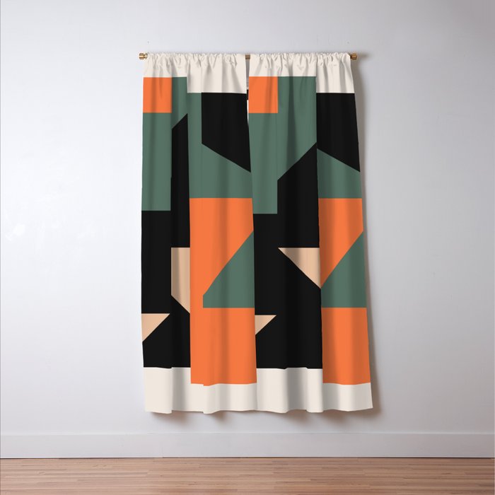 Abstraction 16 Window Curtain Gallery Image 3