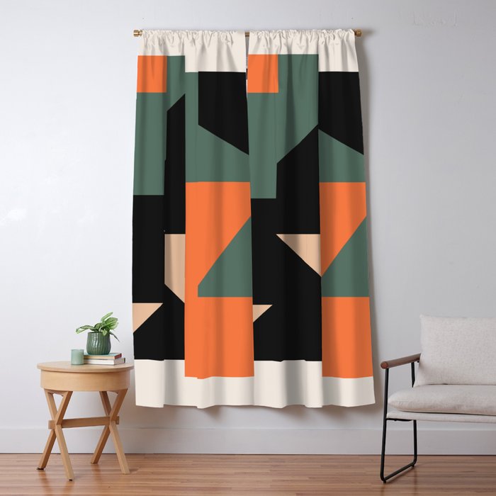 Abstraction 16 Window Curtain Gallery Image 1