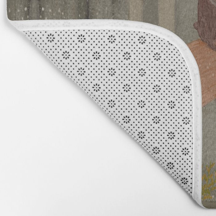 the amber fox Bath Mat Gallery Image 2
