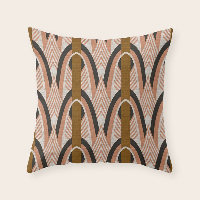 KALI KAMA PINK Throw Pillow Gallery Image 1