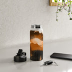 Sunshine over the peaceful mountainside Water Bottle Gallery Image 4