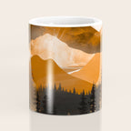 Sunshine over the peaceful mountainside Coffee Mug Gallery Image 4