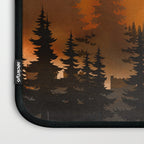 Sunshine over the peaceful mountainside Laptop Sleeve Gallery Image 3