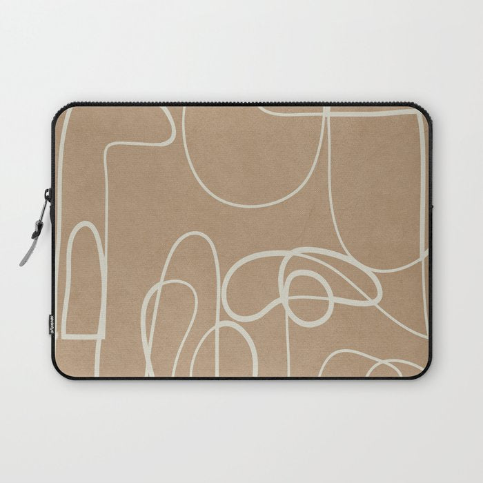 Lines in Space 3 Laptop Sleeve Gallery Image 1