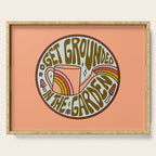 Get Grounded in the Garden Serving Tray Gallery Image 1