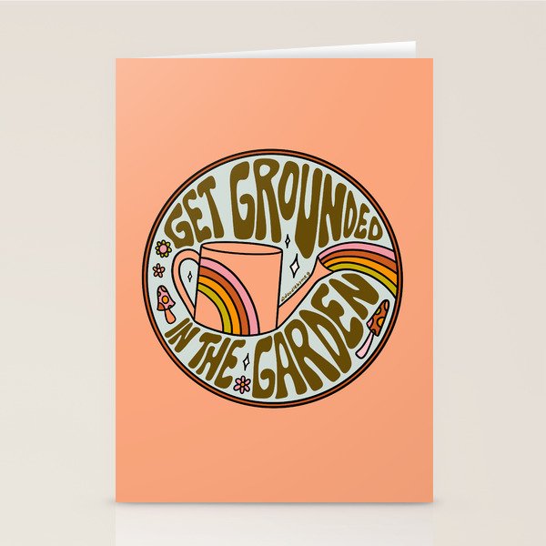 Get Grounded in the Garden Stationery Card Gallery Image 2