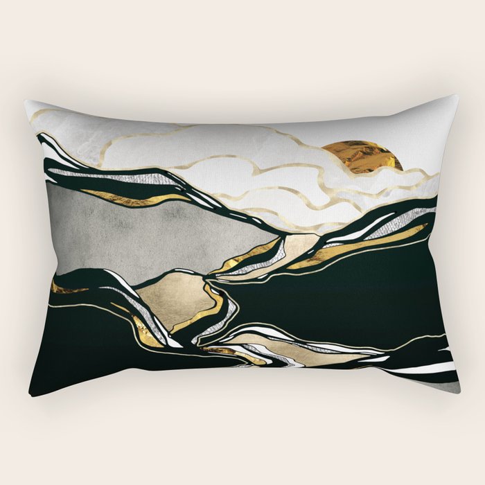 Metallic Vista Rectangular Pillow Gallery Image 1