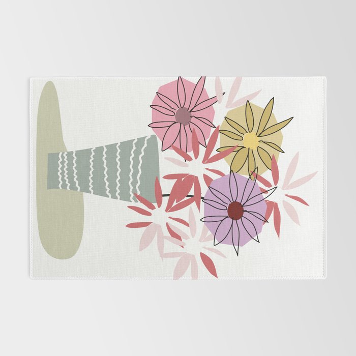 Asters Bunch Rug Gallery Image 2