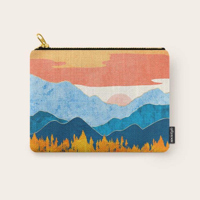 Fall Retro Vista Carry All Pouch Gallery Image 1