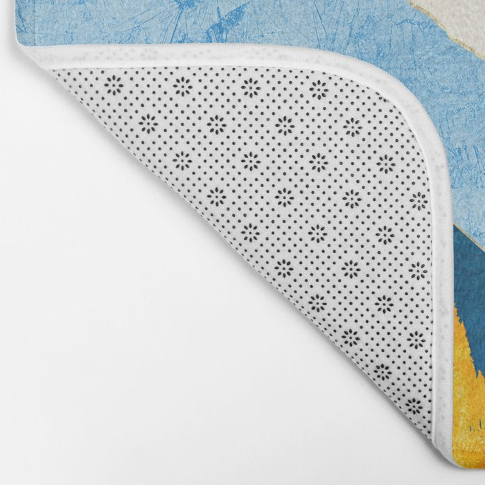 Fall Retro Vista Bath Mat Gallery Image 2