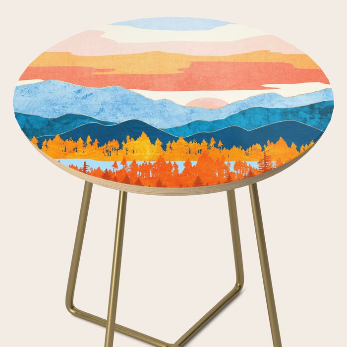 Fall Retro Vista Side Table Gallery Image 2