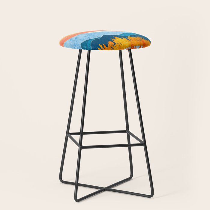 Fall Retro Vista Stool Gallery Image 1