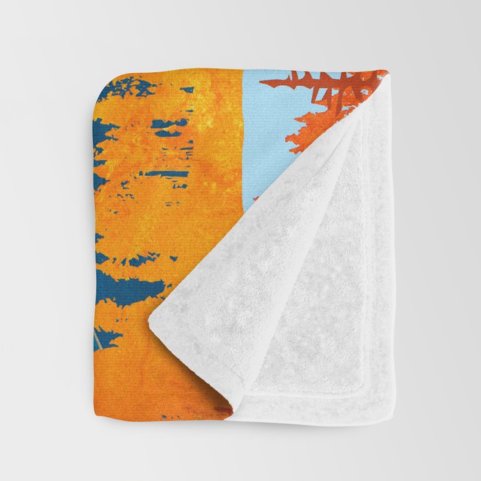 Fall Retro Vista Throw Blanket Gallery Image 3