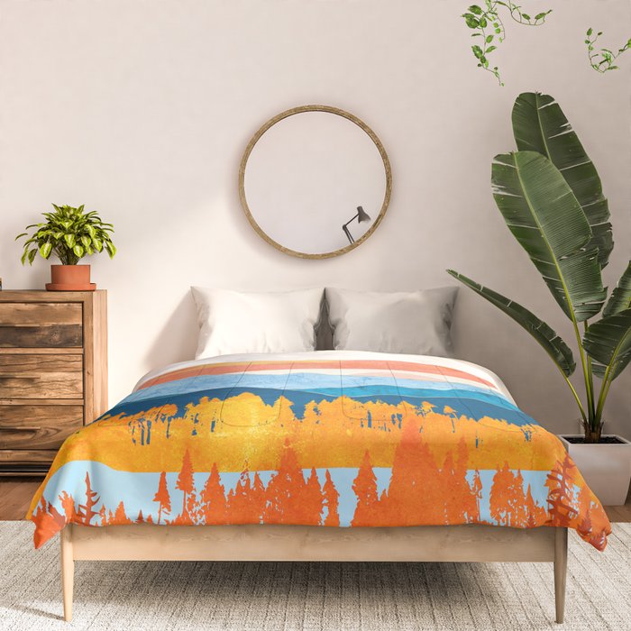 Fall Retro Vista Comforter Gallery Image 3
