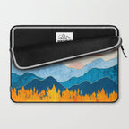 Fall Retro Vista Laptop Sleeve Gallery Image 2