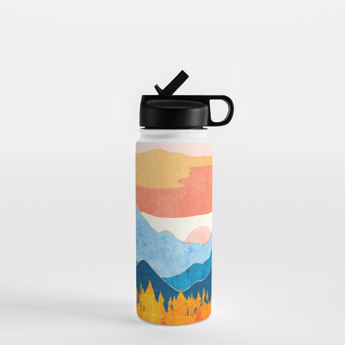Fall Retro Vista Water Bottle Gallery Image 1
