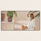 Graceful Resting II Desk Mat Gallery Image 3