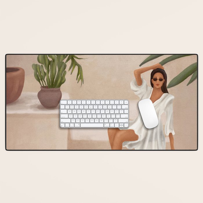 Graceful Resting II Desk Mat Gallery Image 1