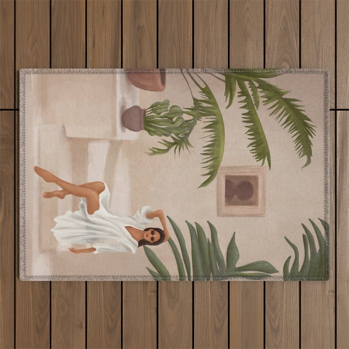 Graceful Resting II Outdoor Rug Gallery Image 1
