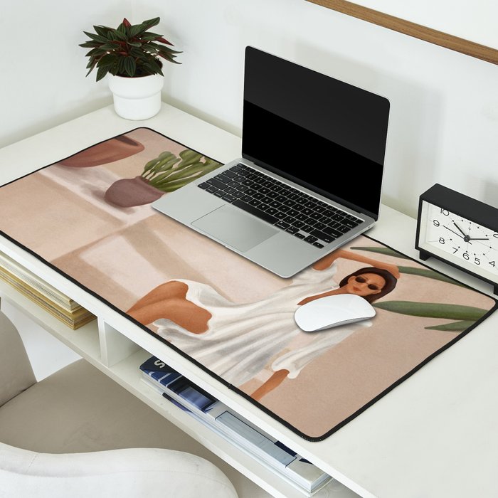 Graceful Resting II Desk Mat Gallery Image 2