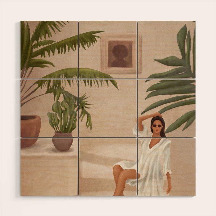 Graceful Resting II Wood Wall Art Gallery Image 1