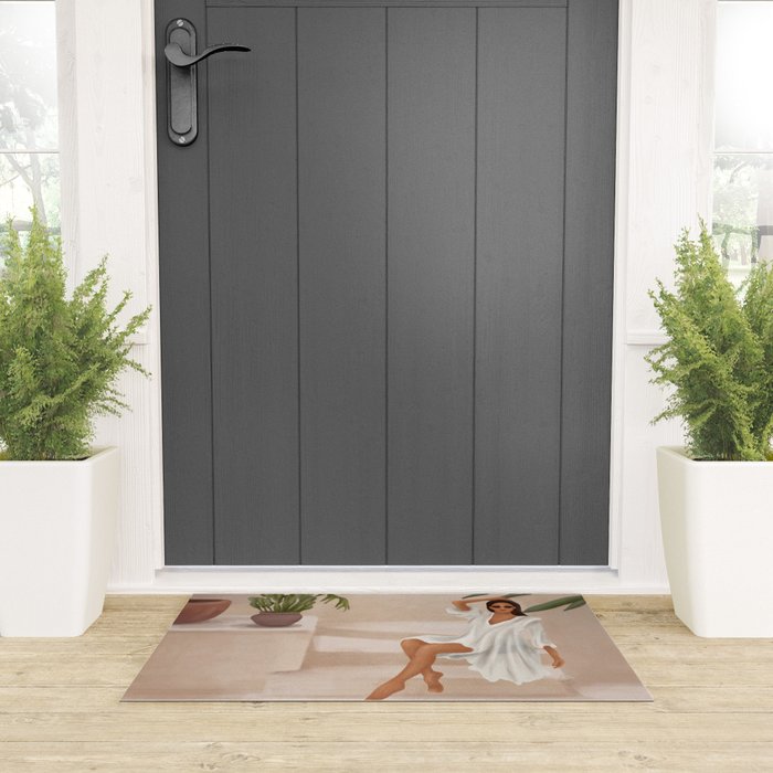 Graceful Resting II Welcome Mat Gallery Image 3