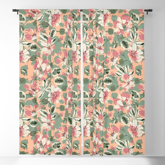 Modern tropical garden PFG2 Window Curtain Gallery Image 5