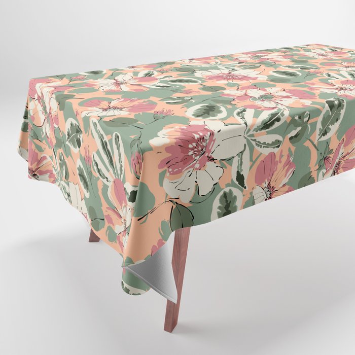 Modern tropical garden PFG2 Tablecloth Gallery Image 1