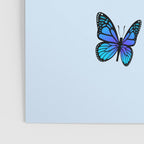 Butterfly Blues | Blue Morpho Butterflies Collage Poster Gallery Image 3