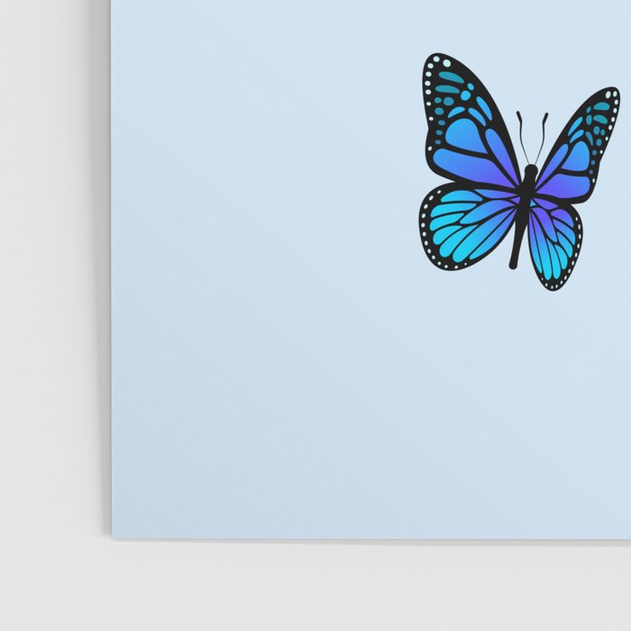 Butterfly Blues | Blue Morpho Butterflies Collage Poster Gallery Image 3