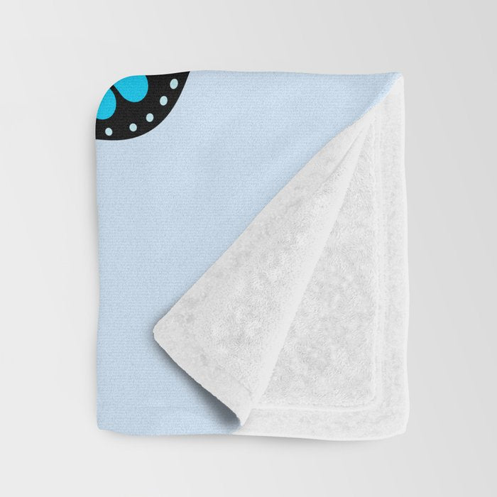 Butterfly Blues | Blue Morpho Butterflies Collage Throw Blanket Gallery Image 3