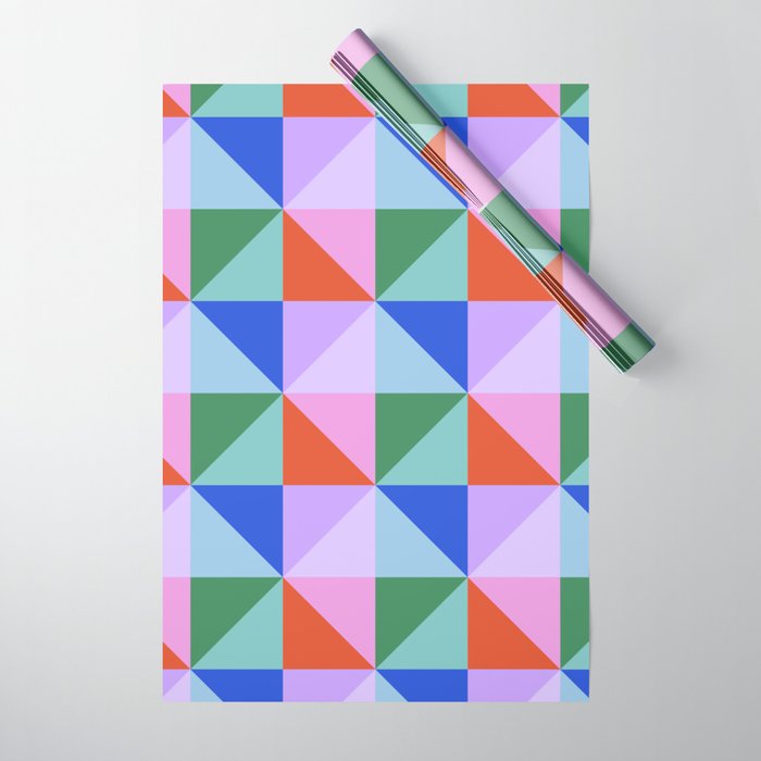 Kaleidoscope - brights Wrapping Paper Gallery Image 1