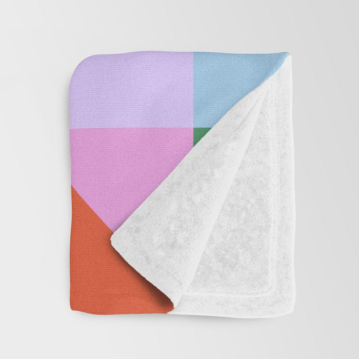 Kaleidoscope - brights Throw Blanket Gallery Image 3