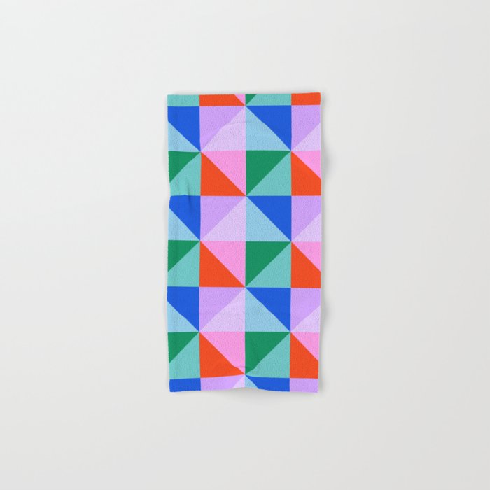 Kaleidoscope - brights Bath Towel Gallery Image 1