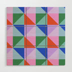 Kaleidoscope - brights Wood Wall Art Gallery Image 1