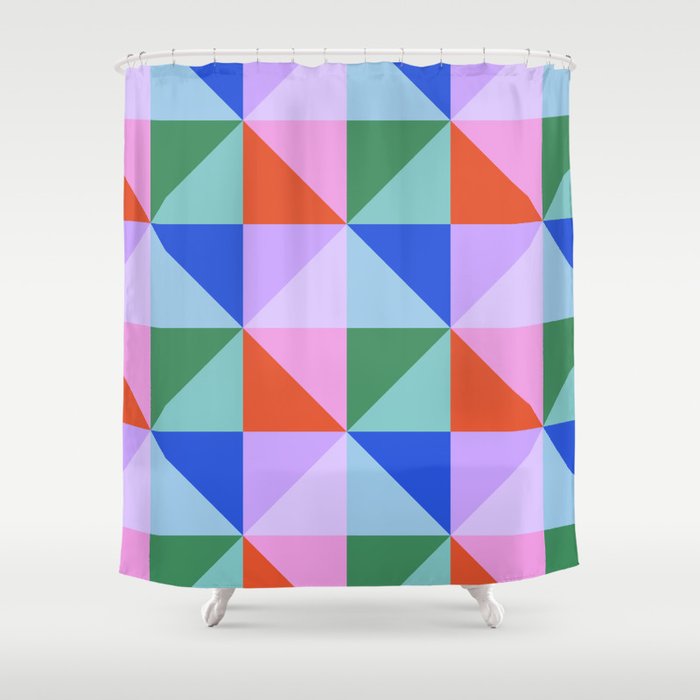 Kaleidoscope - brights Shower Curtain Gallery Image 1