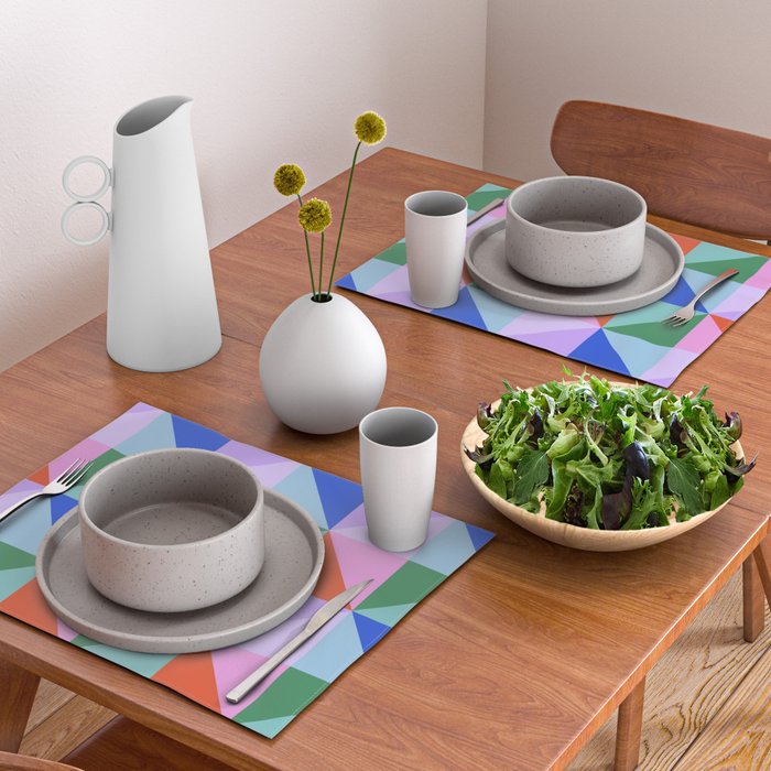 Kaleidoscope - brights Placemat Gallery Image 2