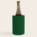 Emerald Green Solid Color Wine Chiller Gallery Image 1