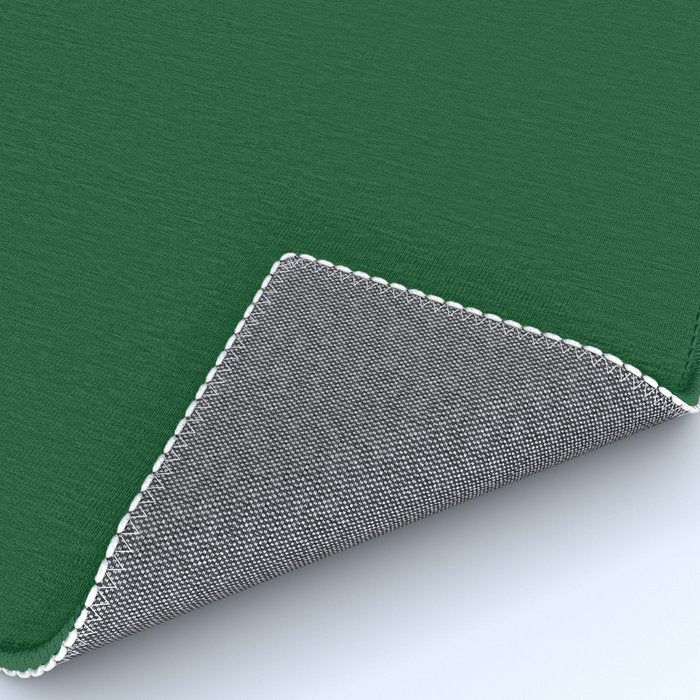 Emerald Green Solid Color Rug Gallery Image 4