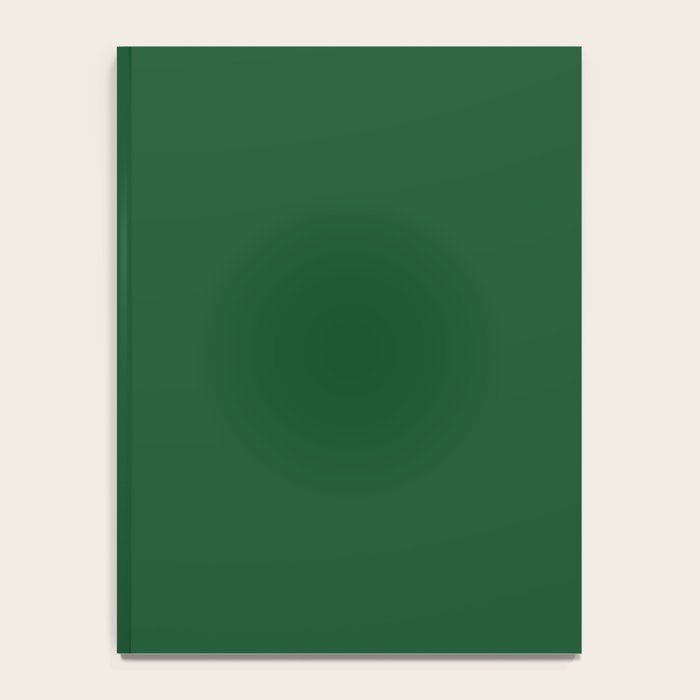 Emerald Green Solid Color Notebook Gallery Image 4