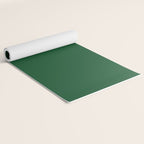 Emerald Green Solid Color Yoga Mat Gallery Image 2