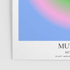 Gemini Gradient Print Poster Gallery Image 3