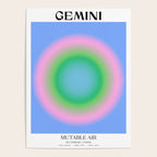 Gemini Gradient Print Poster Gallery Image 4