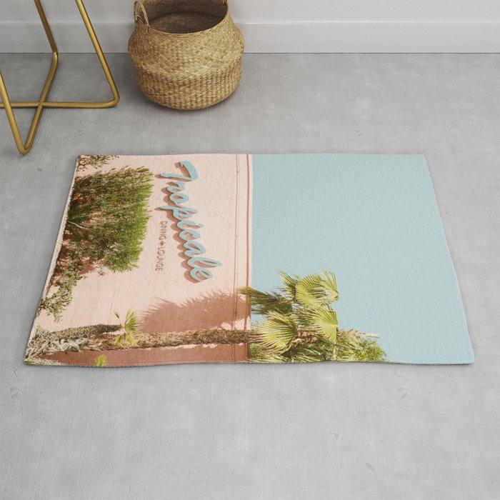 Tropicale Lounge - Retro Palm Springs Photography, Midcentury  Rug Gallery Image 1