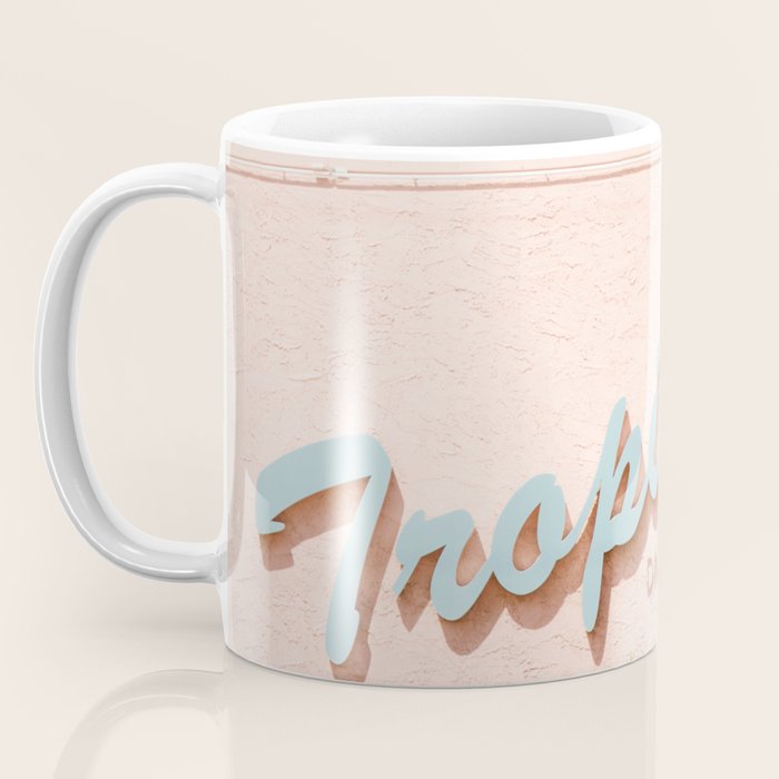 Tropicale Lounge - Retro Palm Springs Photography, Midcentury  Coffee Mug Gallery Image 3