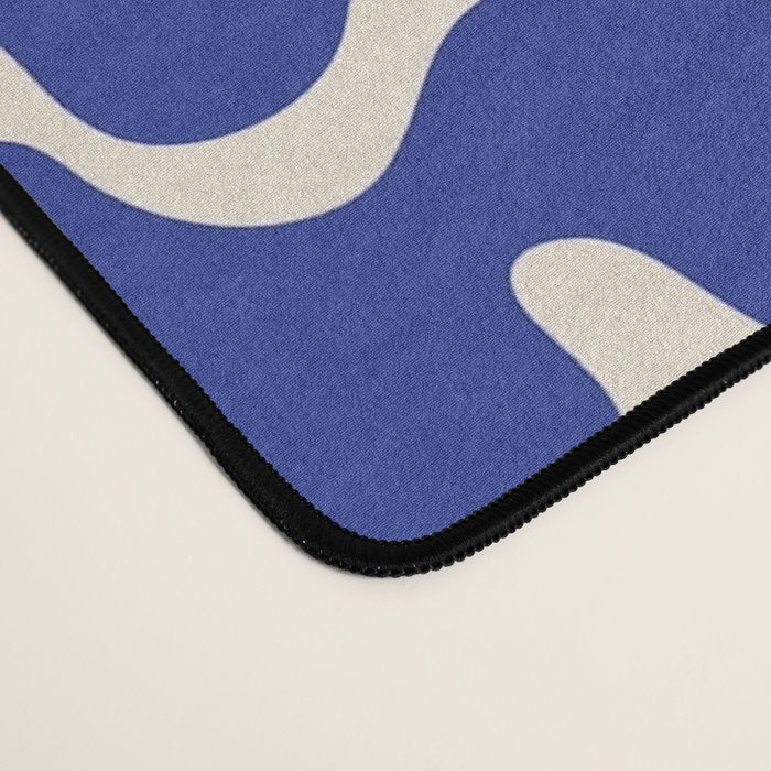 Henri Matisse Abstract Navy. Blue Leaf Art Desk Mat Gallery Image 4