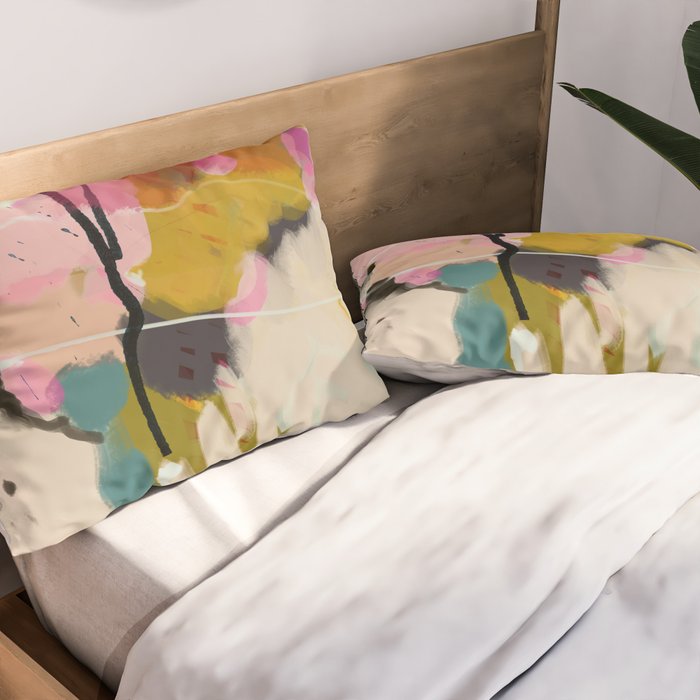paysage abstract Pillow Sham Gallery Image 2