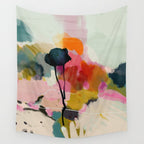 paysage abstract Wall Tapestry Gallery Image 4