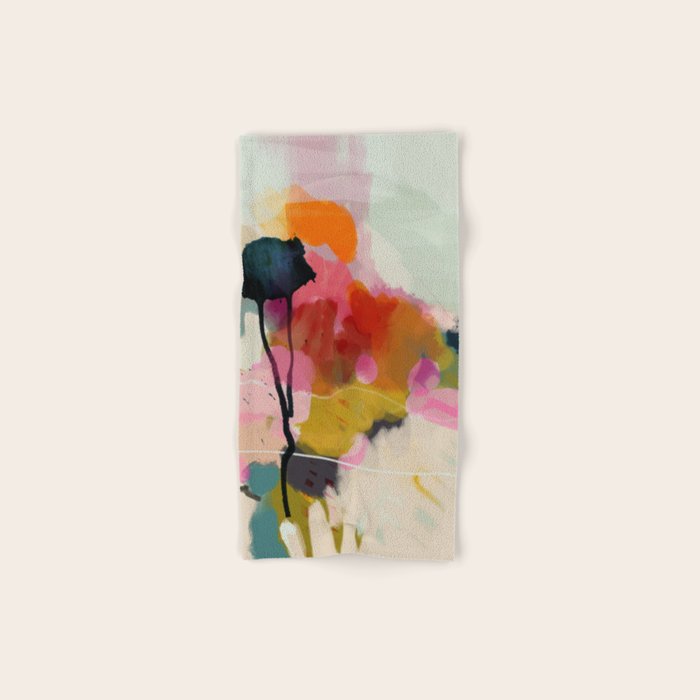 paysage abstract Bath Towel Gallery Image 1